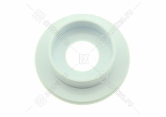 Юбка (воротник) ручки регулировки плиты Gefest белая