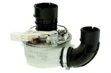 ТЭН с улиткой насоса посудомоечной машины Electrolux, Zanussi, AEG