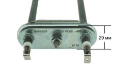 ТЭН (нагреватель) L=305 мм, 2000W, прямой без отверстия стиральной машины LG, Beko