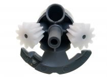 Привод шнека в сборе (2 шестерни, с шестернями) мясорубки Bosch Not original